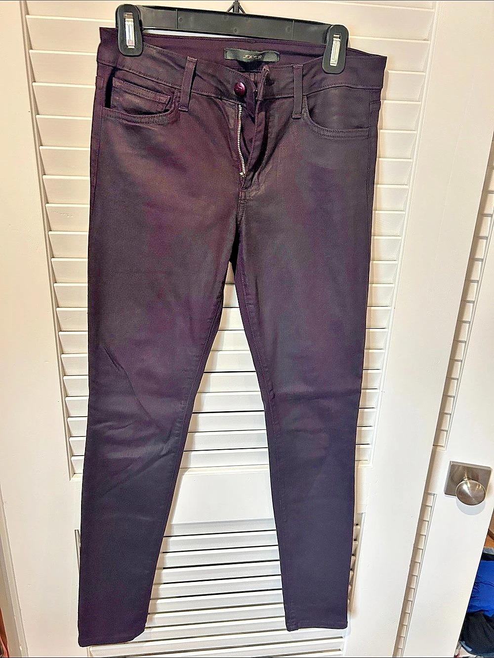Joe's Skinny Jeans in Purple Like New